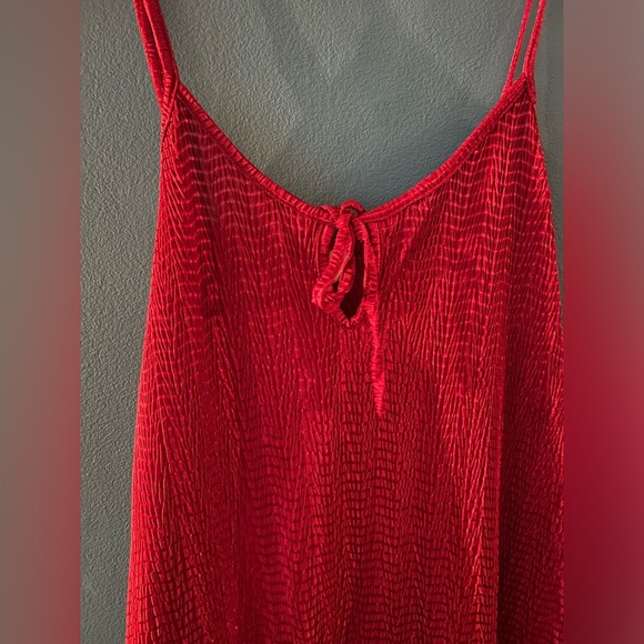 Vintage Dreamwear Red Slip Dress/Night Gown - Picture 8 of 10